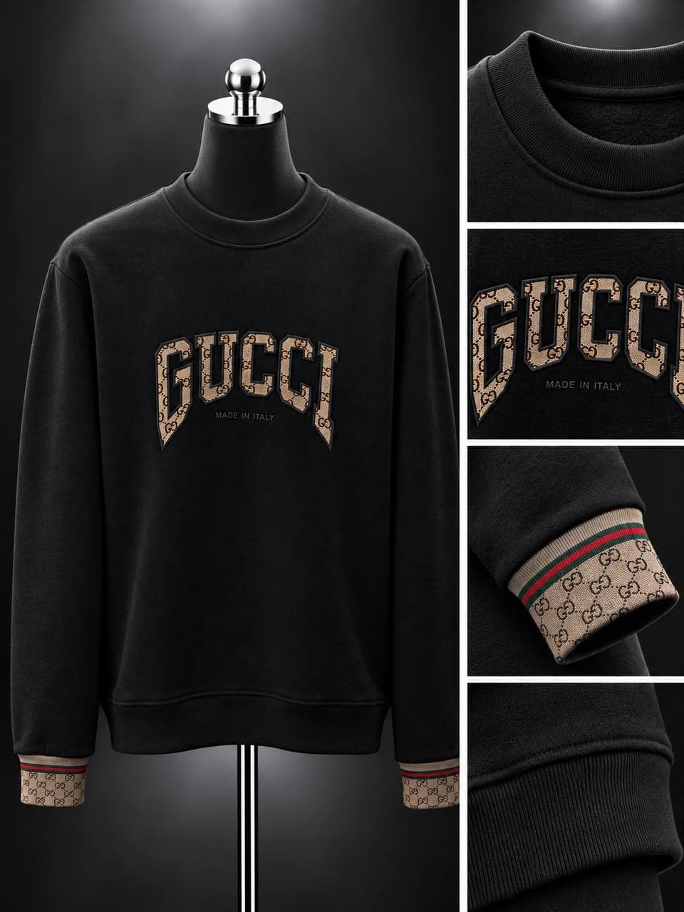 Arch Logo Sweatshirt in Black